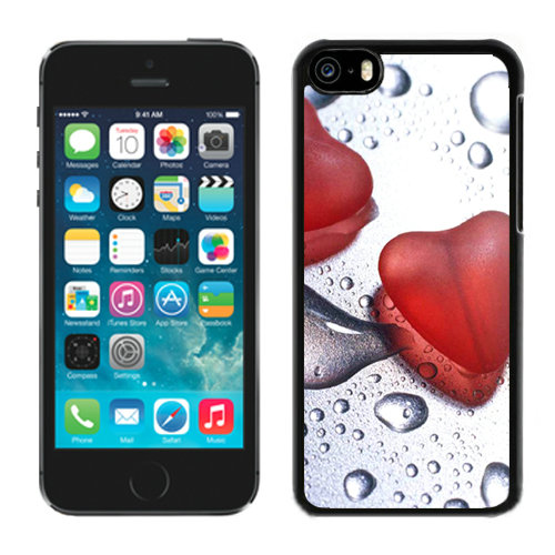 Valentine Heart Bead iPhone 5C Cases CKB - Click Image to Close